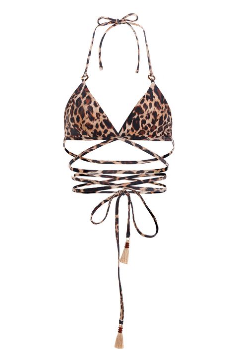 Embroidered Filipa Balam reversible bikini top
