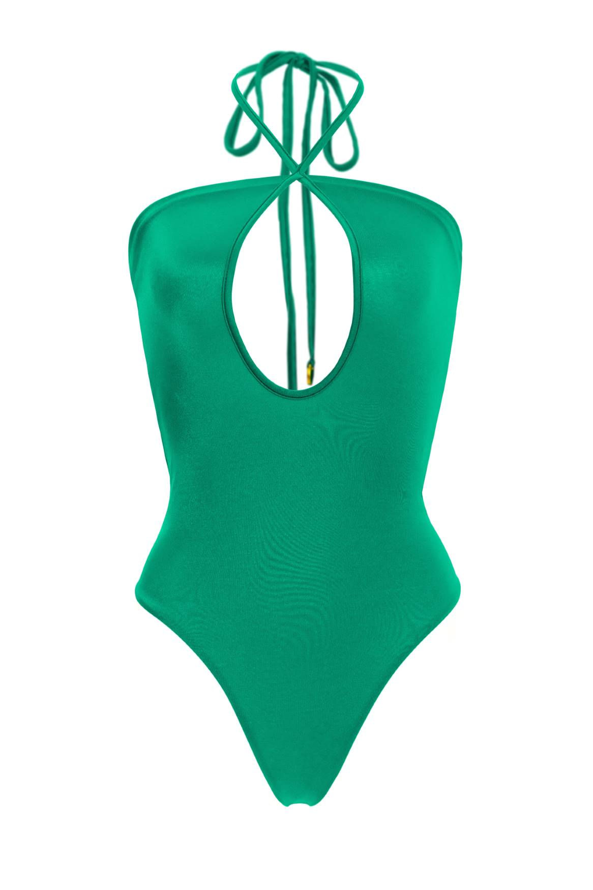 Embellished Jaime Solid One Piece | Agua Bendita