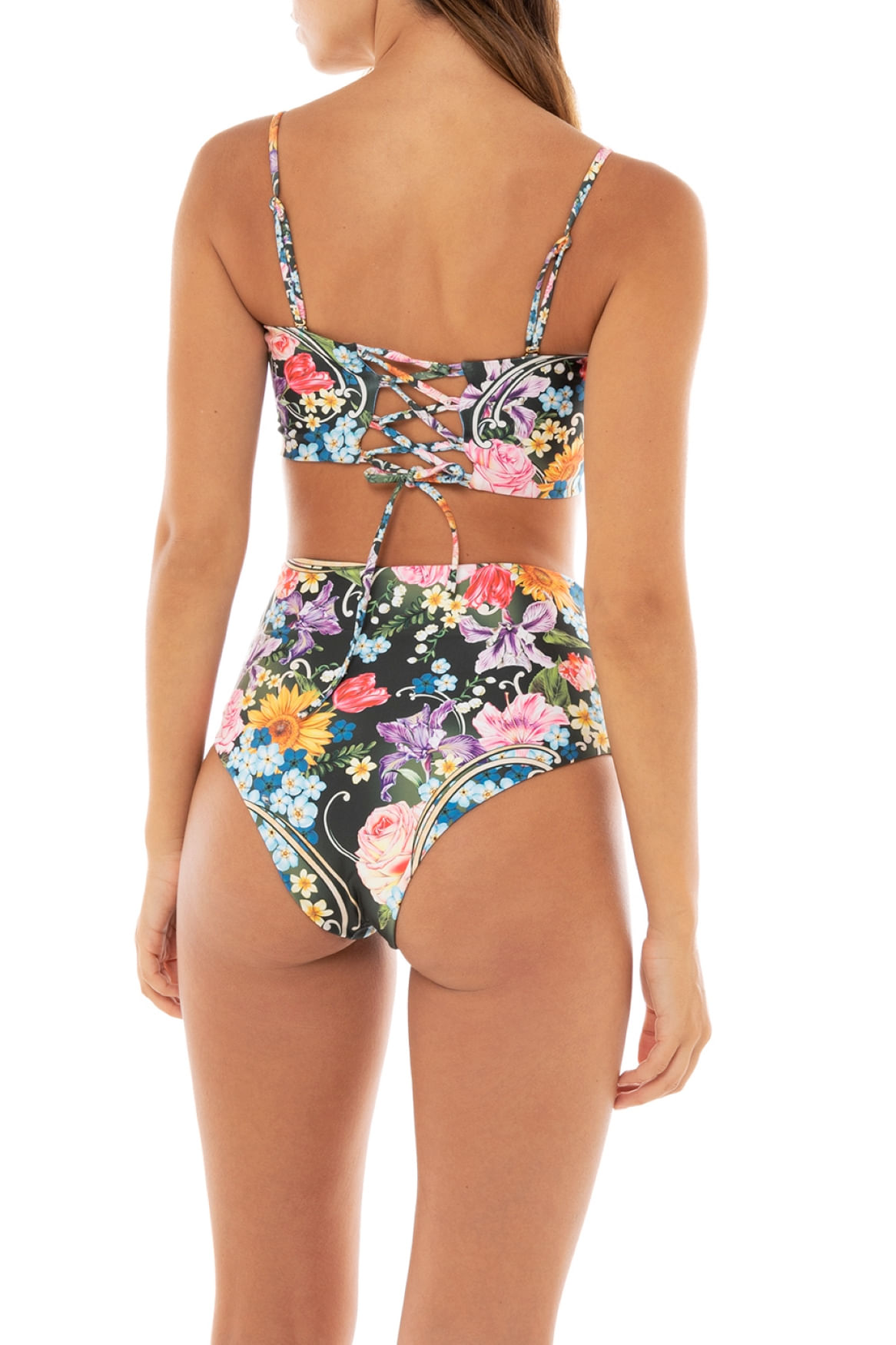 Dreamin Georgina Handmade Bikini Bottom | Agua Bendita | 13468