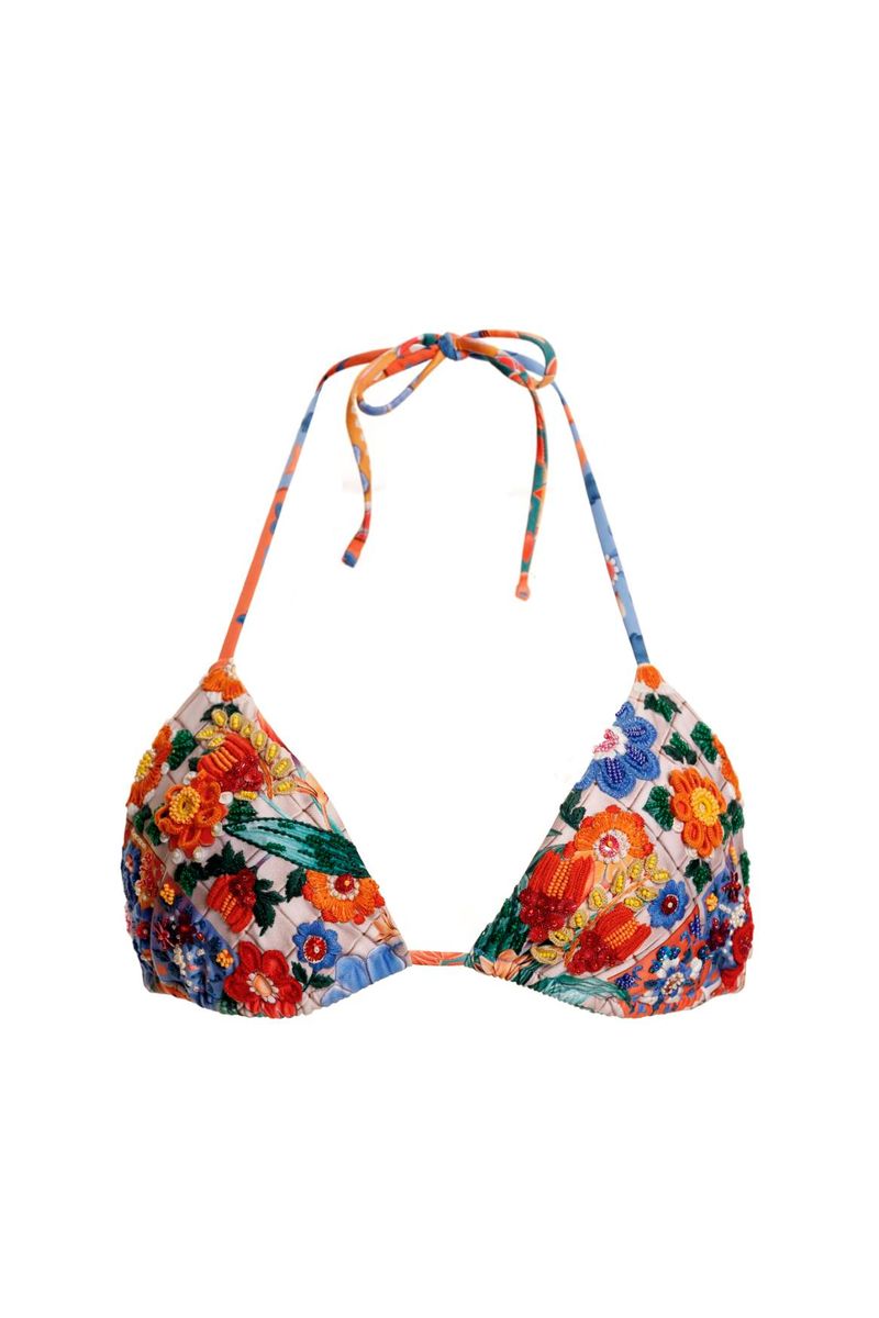 Tile Lolita Bikini Top | Agua Bendita | 14287